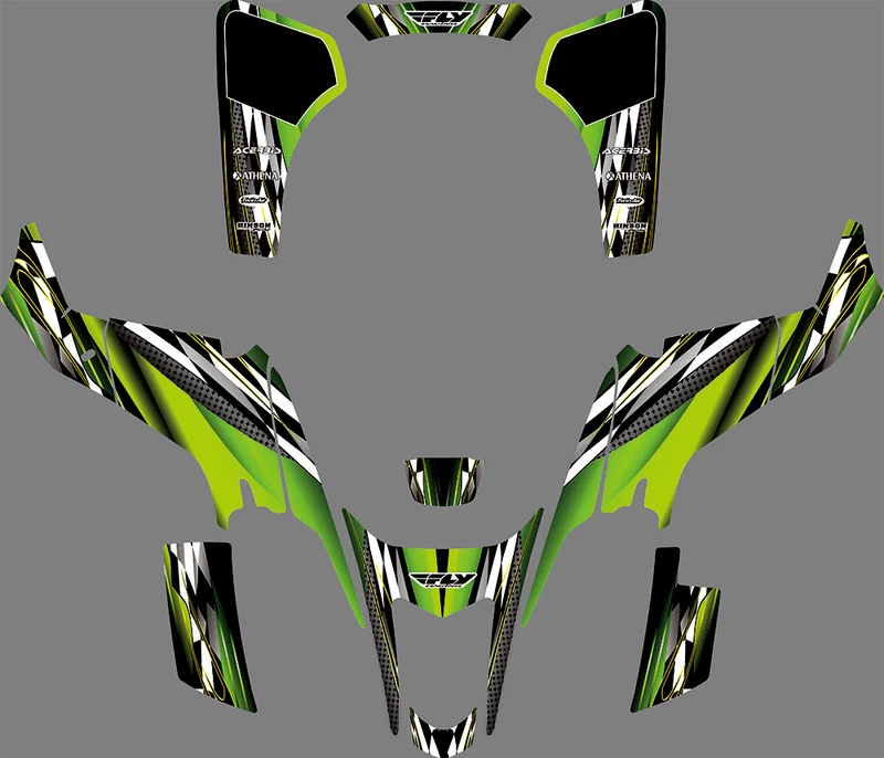 Kit Déco SUZUKI LTZ 400 2003-2008 - GREEN (modèle carburateur)