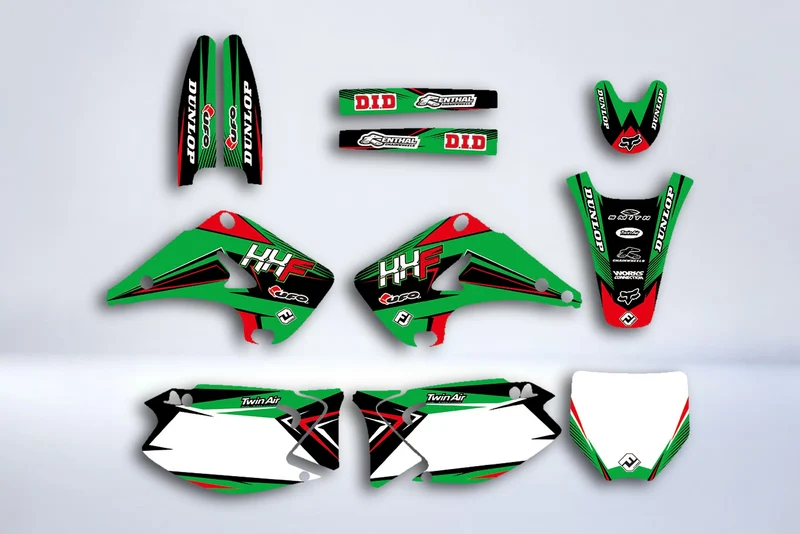 Kit Déco KAWASAKI KX 125-250 2003-2012 - HHF