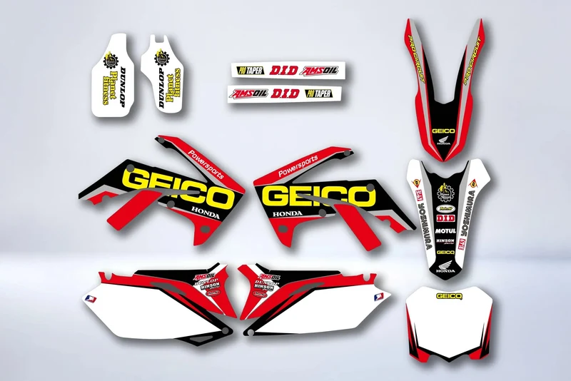 Kit déco HONDA CRF 250-450 2009-2012 - GEICO