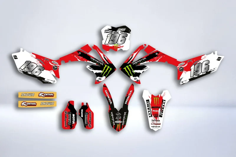 Kit déco HONDA CRF 250-450 2009-2012 - MONSTER