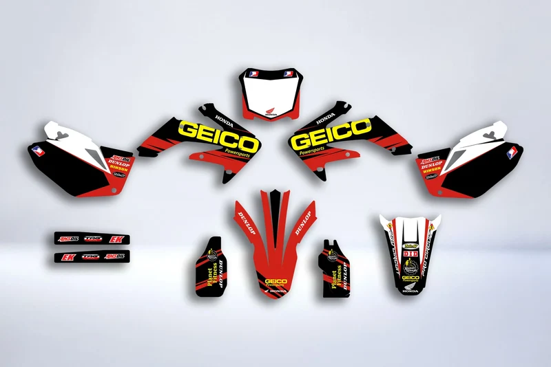 Kit déco HONDA CRF 250 2004-2009 - GEICO