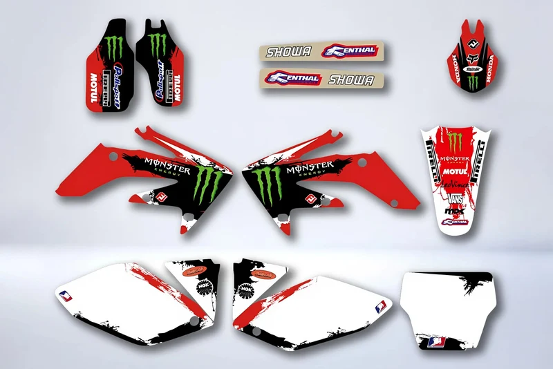 Kit déco HONDA CRF 250 2004-2009 - MONSTER