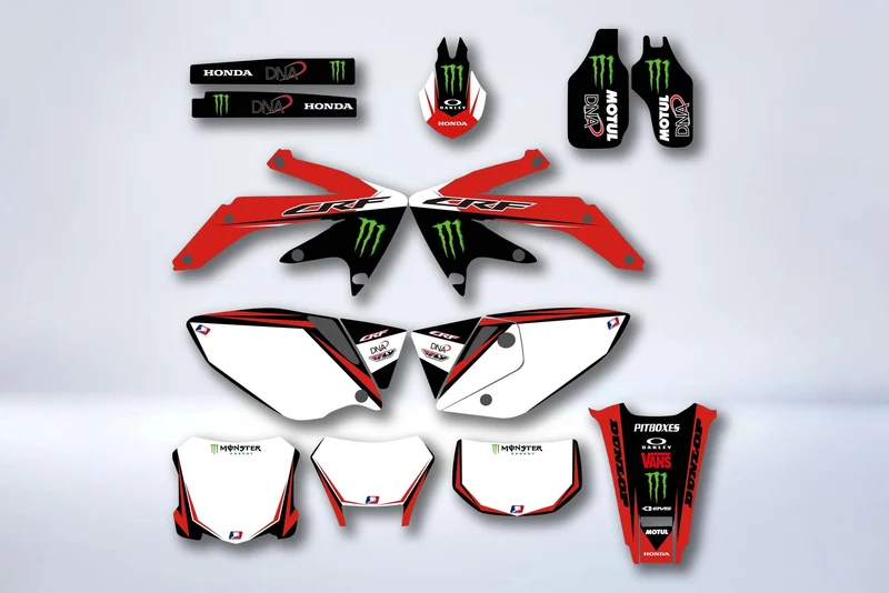 Kit déco HONDA CRF450X 2004-2016 - MONSTER