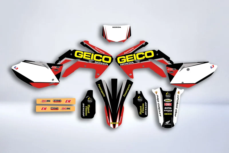 Kit déco HONDA CRF450X 2004-2016 - GEICO