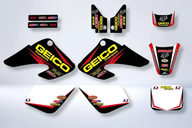 Kit déco GEICO - HONDA XR 50 2000-2003