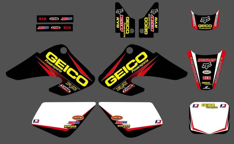 Kit déco GEICO - HONDA XR 50 2000-2003