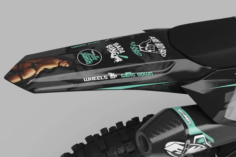 Kit déco KTM adaptable à tous les modèles - LOS SANTOS