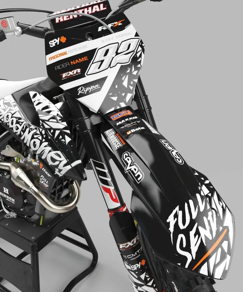 Kit déco KTM adaptable à tous les modèles - MADRID