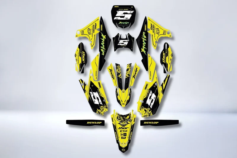 Kit déco KTM adaptable à tous les modèles - BEE