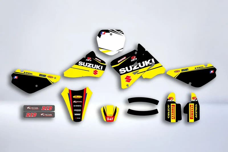 Kit Déco SUZUKI RM 85 2001-2026 - YELLOW ORIGINAL