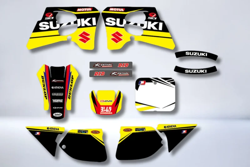 Kit Déco SUZUKI RM 125-250 1993-1995 - FACTORY