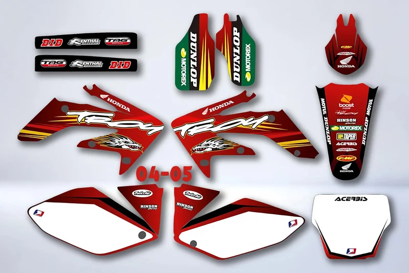 Kit déco HONDA CRF 250 2004-2009 - TROY