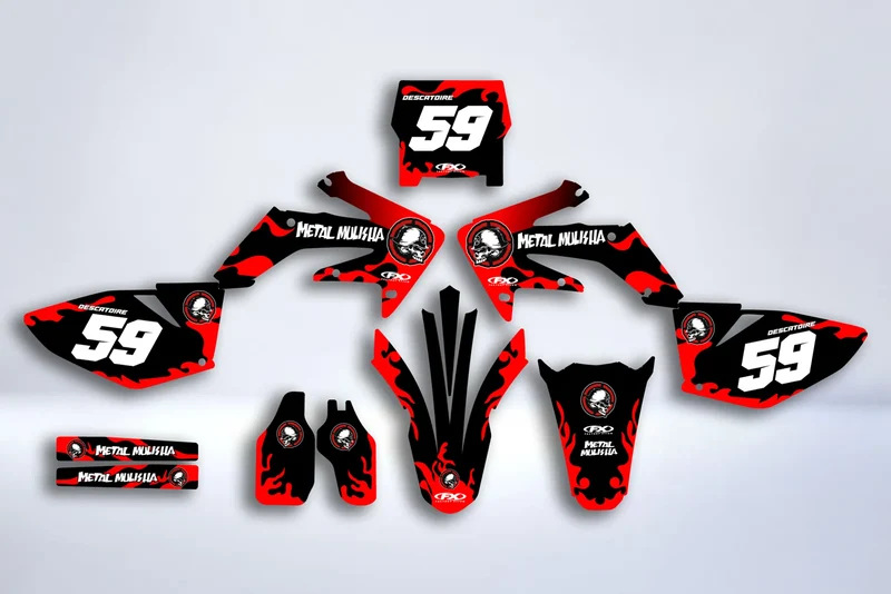 Kit déco HONDA CRF 250 2004-2009 - METAL MULISHA