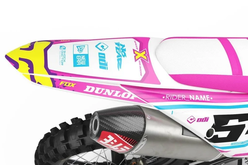 Kit déco KTM adaptable à tous les modèles - PINKY