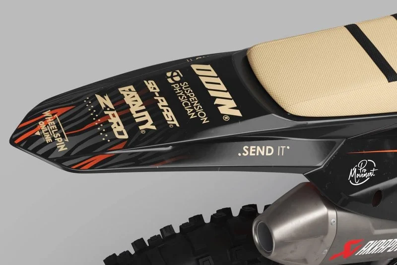 Kit déco KTM adaptable à tous les modèles - SAHARA