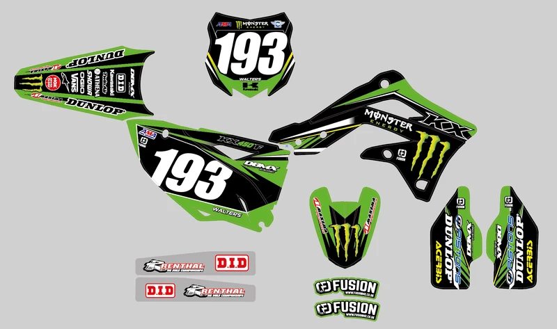 Kit déco KAWASAKI KXF 450 2015