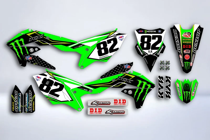 Kit déco KAWASAKI KXF 450 2016 - MAVE