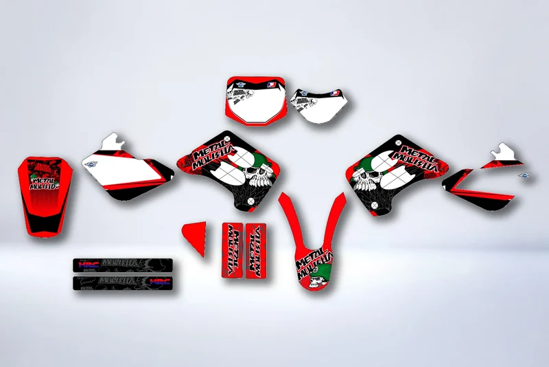 Kit déco GasGas EC 1996-2001 RED B