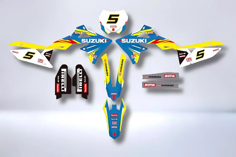 Kit Déco SUZUKI RM-Z 450 2018-2025 & RM-Z 250 2019-2025 - LIGHT