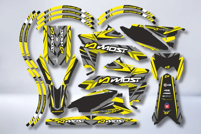 Kit Déco SHERCO SE-R SM-R 50cc 2013-2026 - YELLOW