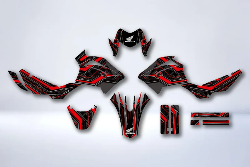 Kit Déco HONDA XR 150 L RED