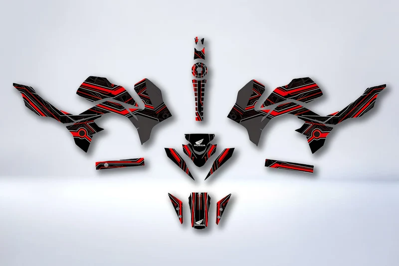 Kit Déco HONDA CB 190 R RED