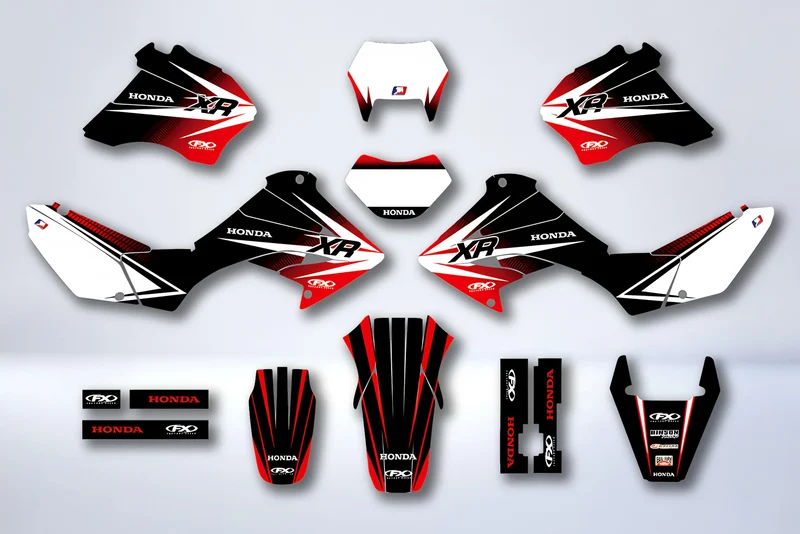 Kit déco HONDA XR 250 2006-2018 - RED