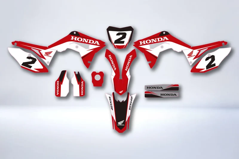 Kit déco HONDA CRF 450 2017-2020 CRF 250 2018-2021 - ORIGINE