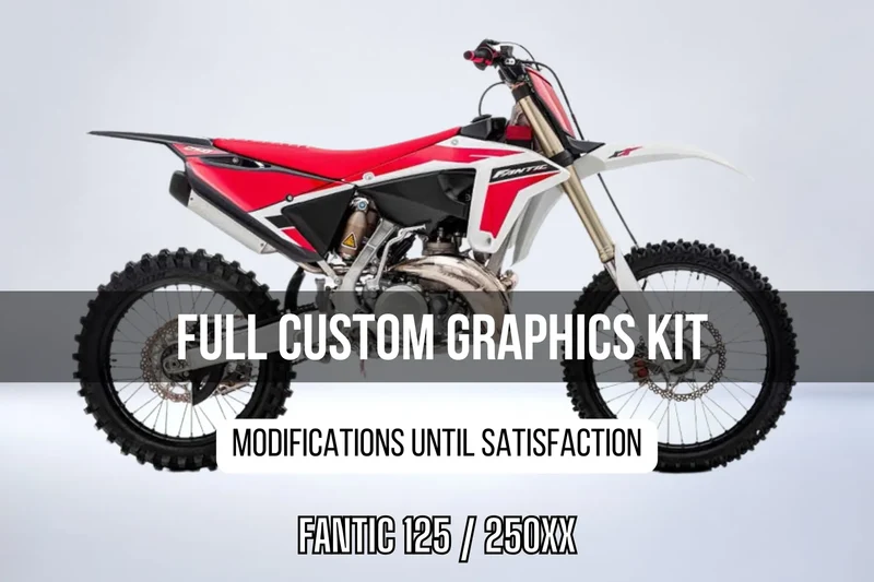 Kit Déco FANTIC 125 / 250XX 100% personnalisé