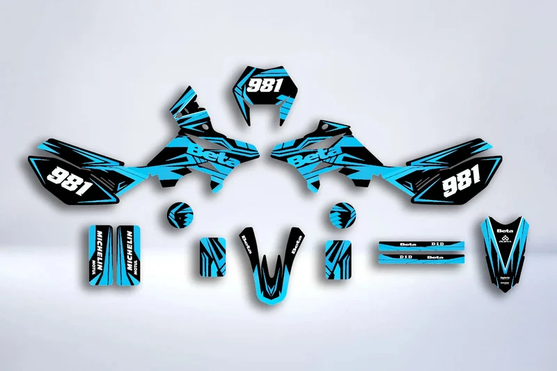 Kit Déco BETA 50 RR 2011-2020 - BLUE PURPLE
