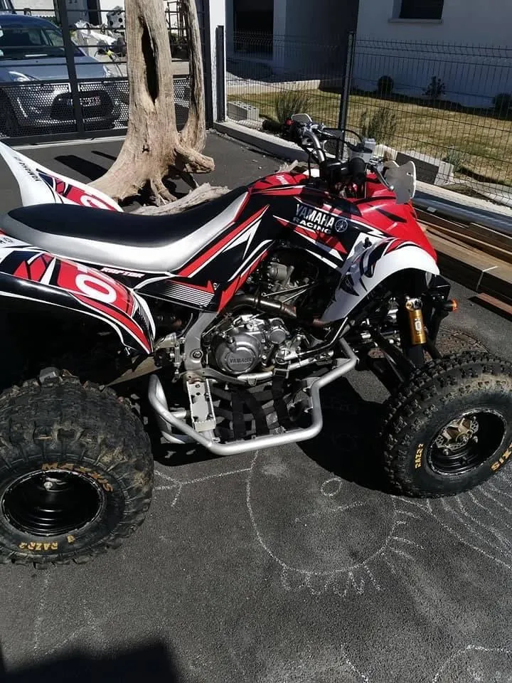 Kit déco Yamaha YFM 700 RAPTOR 2006-2012 - RED