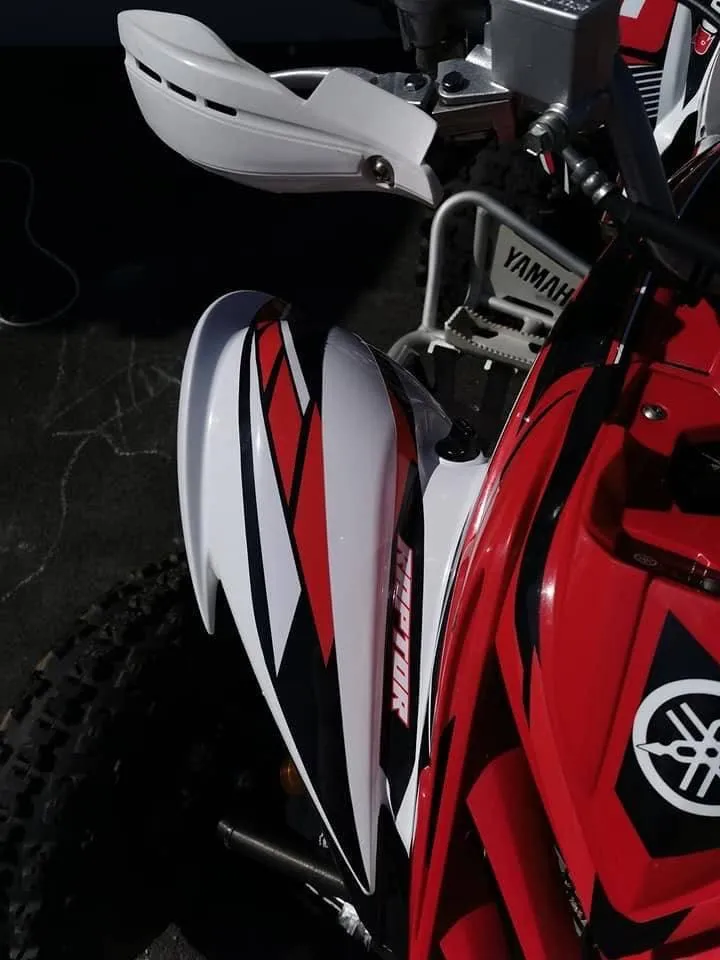 Kit déco Yamaha YFM 700 RAPTOR 2006-2012 - RED