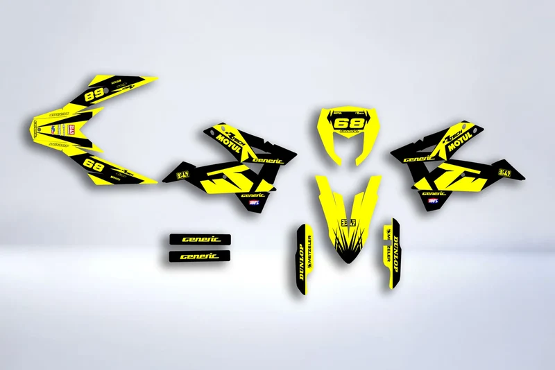 Kit Déco Generic Trigger - YELLOW