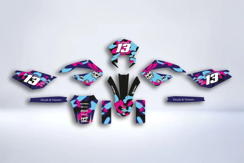 Kit Deco DERBI Senda SM 125 Baja - CAMO