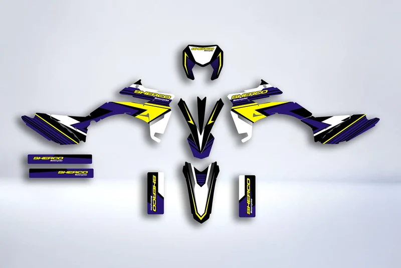 Kit Déco SHERCO SE-R SM-R 50cc 2013-2026 - ORIGINE